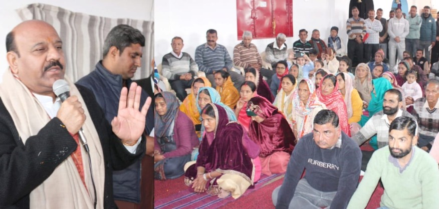 'Deputy Chief Minister holds public grievances redressal camps at Dhanaka, Langer Nowshera'